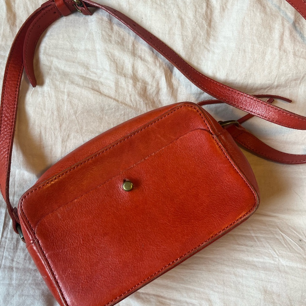 Red Madewell purse